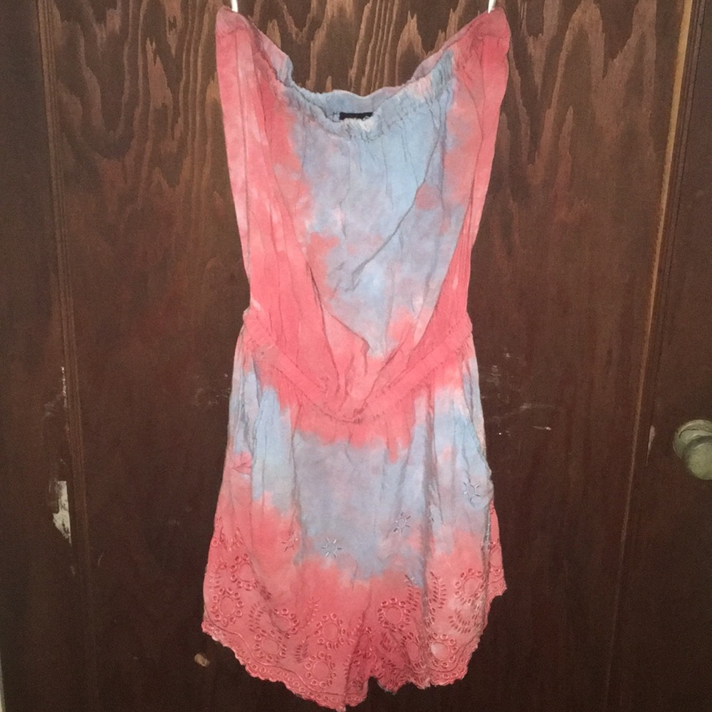 Tie dye Angie romper🍭
